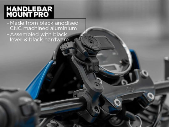 Quad Lock Βάση Κινητού Μοτοσυκλέτας με Κλιπ για το Τιμόνι