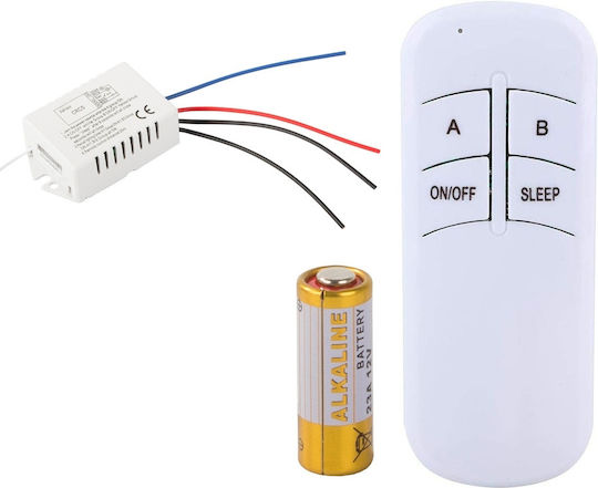 Verk Group Smart Switch 1 Καναλιού με Τηλεχειριστήριο