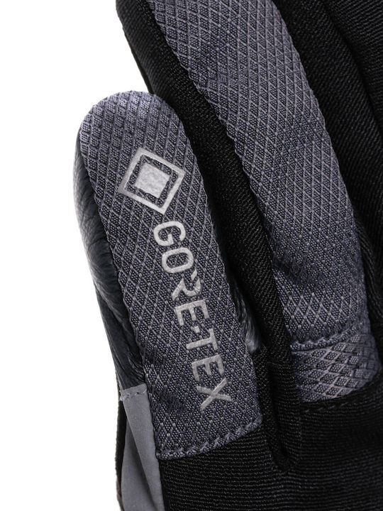 Dainese Teyde Men's Motorcycle Gloves All Seasons Waterproof Black/Iron Gate