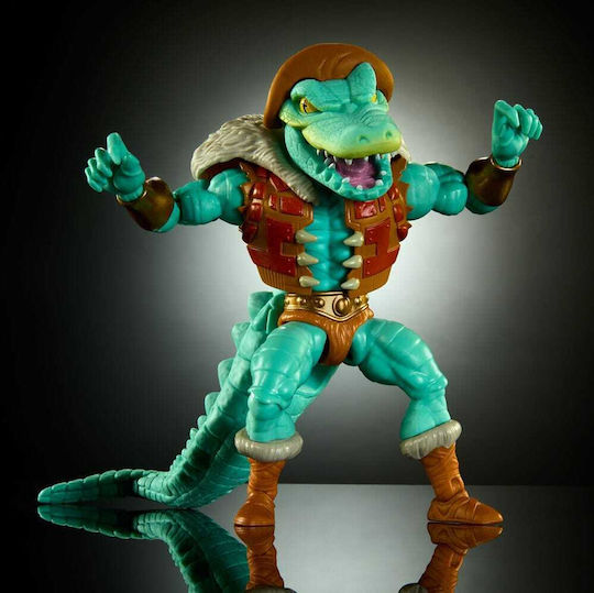 Motu X Tmnt Turtles Grayskull Deluxe Action Figure Leatherhead 14 Cm Sealed