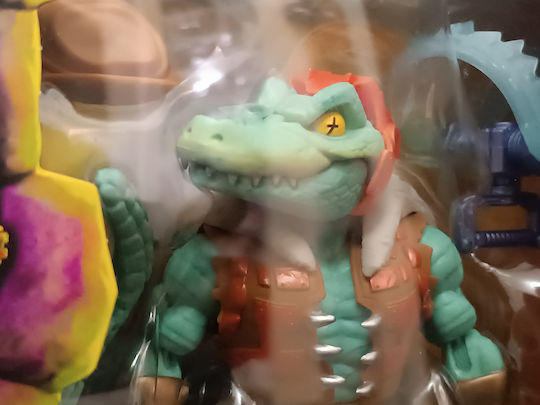 Motu X Tmnt Turtles Grayskull Deluxe Action Figure Leatherhead 14 Cm Sealed