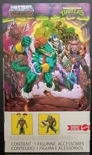 Motu X Tmnt Turtles Grayskull Deluxe Action Figure Leatherhead 14 Cm Sealed