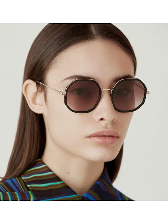 Gigi Barcelona Nira Sunglasses Μαύρα with Mixed Frame & Brown Lens Gigi Barcelona Nira Sunglasses Μαύρα with Mixed Frame & Brown Lens