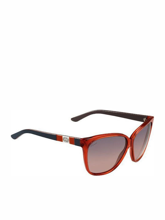 Gucci Γυαλιά Ηλίου Πορτοκαλί με Σκελετό Gucci Γυαλιά Ηλίου Πορτοκαλί με Σκελετό