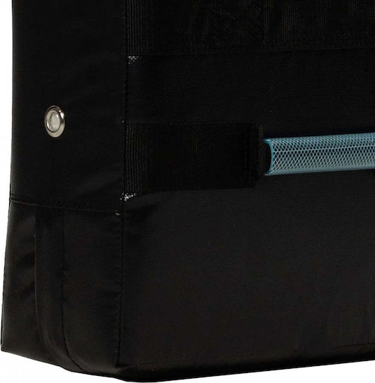 SMAI Curved Martial Arts Shield Black