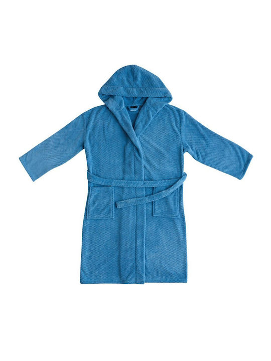 Kentia Halat de Baie pentru Copii Loft Jump 19 Blue cu Glugă