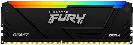 Kingston Fury Beast 32GB DDR4 RAM с 4 модула (4x8GB) и Скорост 3200 за Настолен компютър