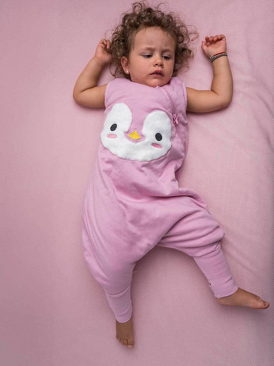 Baby Bliss Χειμερινός Υπνόσακος με Πόδια 2.5 tog Penguin Pink