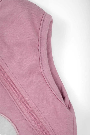 Baby Bliss Winter Sleeping Bag with Feet 2.5 Tog Penguin Pink