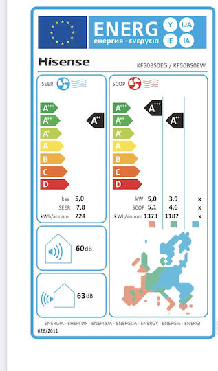Energy Expert Aparat De Aer Condiționat Inverter 18000 BTU A++/A++ Cu Umidificator - Ionizator Și WiFi