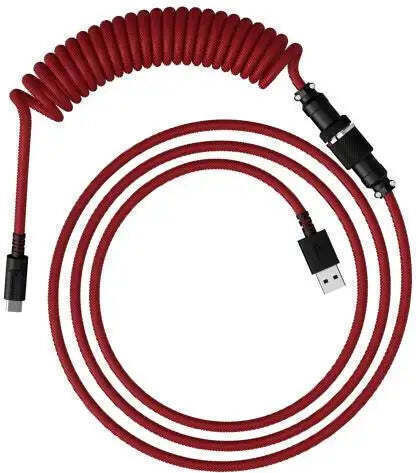 Hyperx Usb-c Coiled Cable Red-black