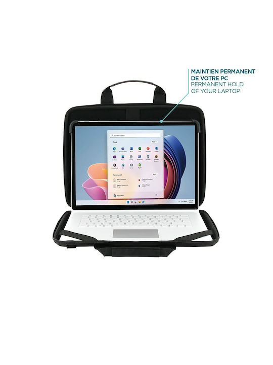 Mobilis Theone Rugged Clamshell Geantă Husă pentru laptop 14" în culoarea Negru