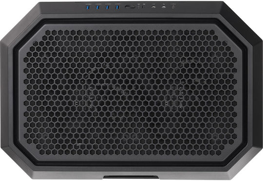 Thermaltake The Tower 600 Gaming Midi Tower Computer Case with Window Panel Black