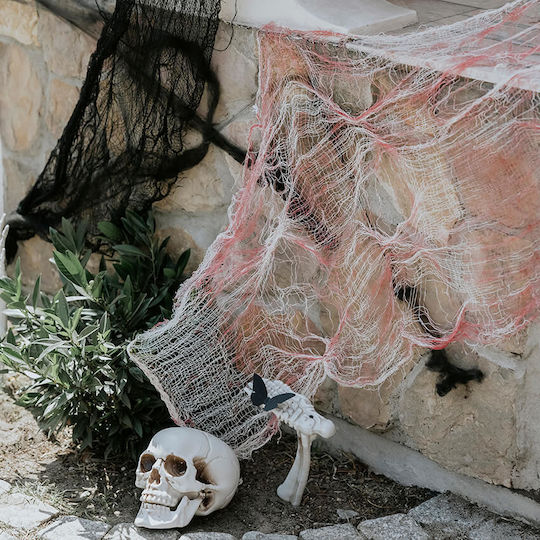 PartyDeco Κρεμαστό Διακοσμητικό για Party Halloween σε Λευκό χρώμα 72εκ.