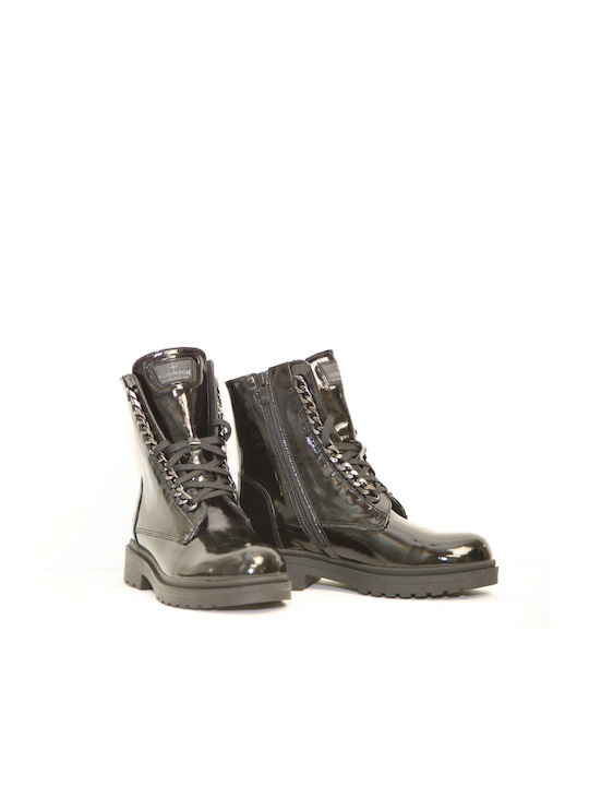 Robinson Boots Black-Silver 113141