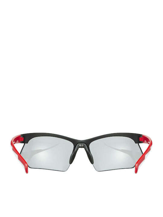 Uvex Sportstyle 802 Unisex Γυαλιά Ηλίου με Μαύρο Κοκκάλινο Σκελετό και Γκρι Φακό S5308722301
