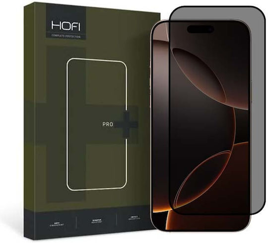 Hofi Anti Spy Glass Pro+ Privatsphäre Gehärtetes Glas 2Stück (iPhone 17 Pro Max / iPhone 17 Pro / iPhone 16 Pro Max)