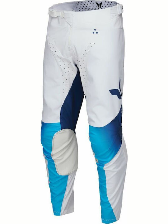 Thor Launchmode Kids Summer Motorcycle Pants Blue/White