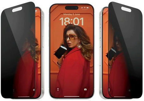 PanzerGlass Privacy Tempered Glass (iPhone 16)