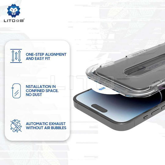Lito Magic Glass Box D+ Tools Privacy Tempered Glass (iPhone 15 Pro)