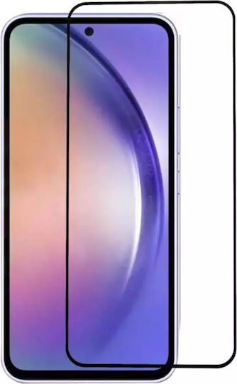 0.3mm Full Face Tempered Glass Μαύρο (Galaxy A55)
