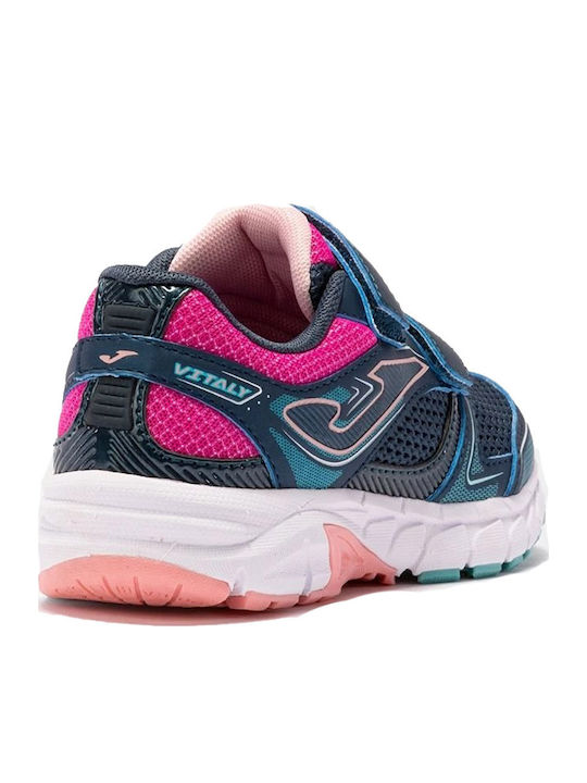 Vtaly Jr Αθλητικά Παιδικά Παπούτσια Running με Σκρατς Μπλε