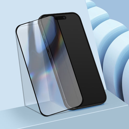 Tempered Glass Μαύρο (iPhone 16)