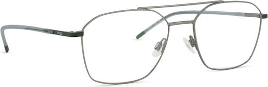 Boss Männlich Metallisch Brillenrahmen Gray HG 1274 0OC
