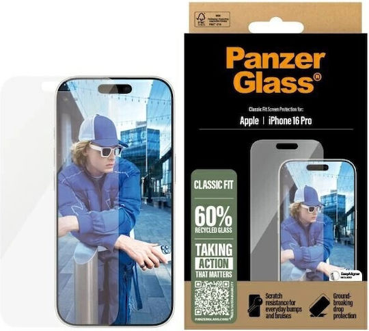 PanzerGlass Classic Fit Screen Protector (iPhone 16 Pro)