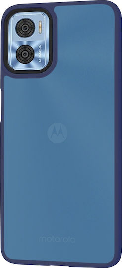 Techsuit Halofrost Back Cover Σιλικόνης Μπλε (Moto E22)