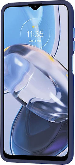 Techsuit Halofrost Back Cover Σιλικόνης Μπλε (Moto E22)