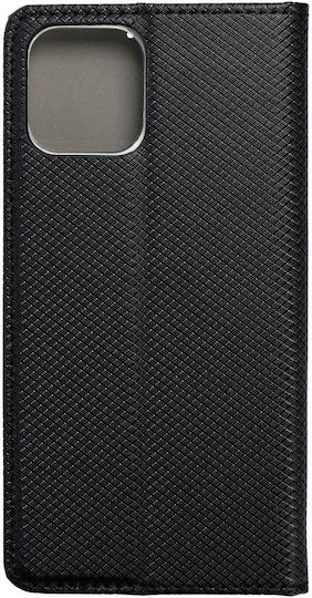 Partner Tele Book Μεταλλικό Μαύρο (iPhone 12 / 12 Pro)