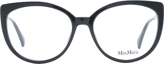 Max Mara Γυναικείος Σκελετός Cat Eye Μαύρος MM 5028 001