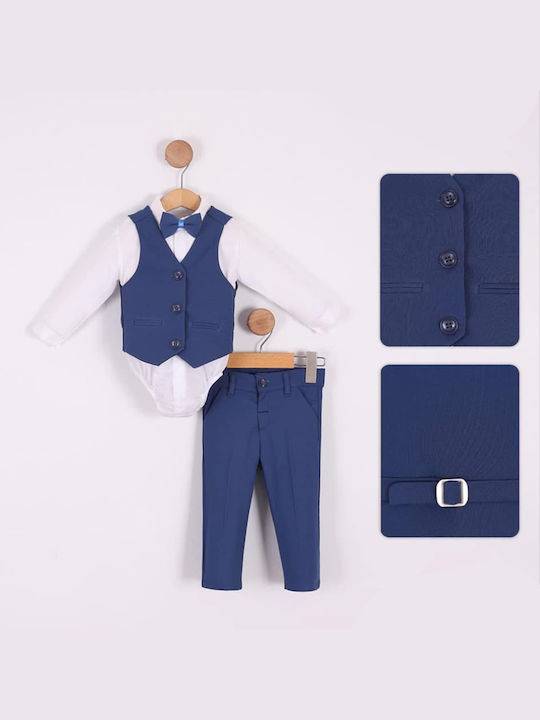 Extan Bebe Kids Suit Winter Navy Blue