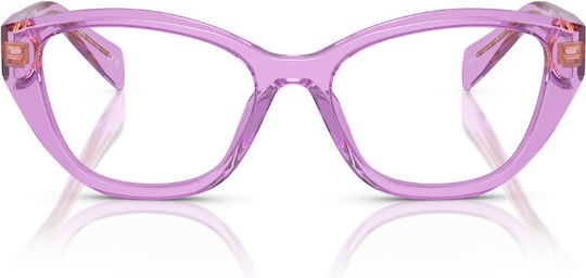 Prada Damen Acetat Schmetterling Lila PR21ZV 13R1O1