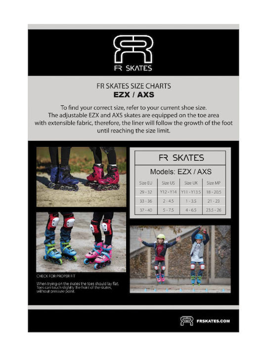 FR EZX Inline Rollers Ροζ Παιδικά