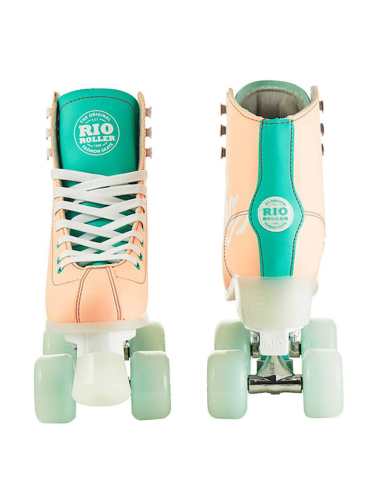 Rio Roller Script Quad Rollers Πορτοκαλί Ενηλίκων