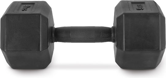 AMILA Rubber Hexagon Dumbbell 1 x 9kg