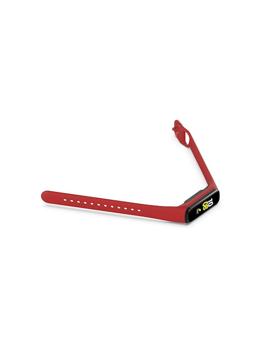 Samsung Galaxy Fit 2 Silicone Watch Band Κόκκινο
