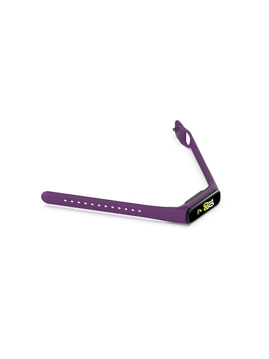 Samsung Galaxy Fit 2 Silicone Watch Band Μωβ