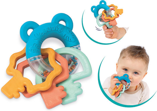 Ludi Ludi Teething Rattle Fabric Keys