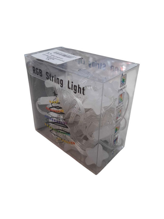 Λαμπάκια LED 5μ. RGB USB σε Σειρά
