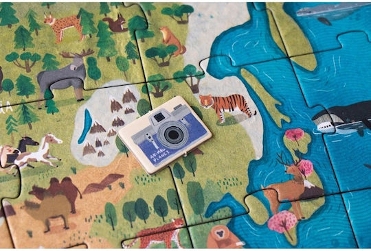 Observation Puzzle Discover Animals of the World 70pcs Londji