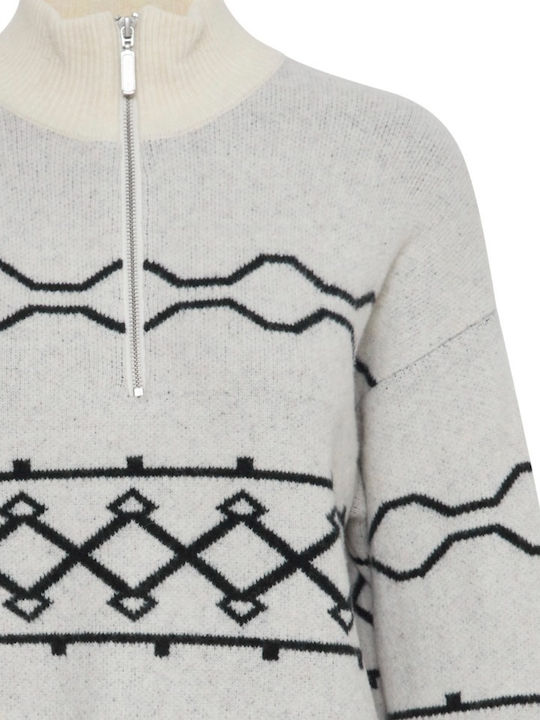 Women's Sweater Woolen Beige