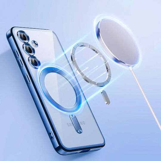 Θήκη Samsung Galaxy A16 Electro Magsafe Μπλε + Γυαλί Οθόνη