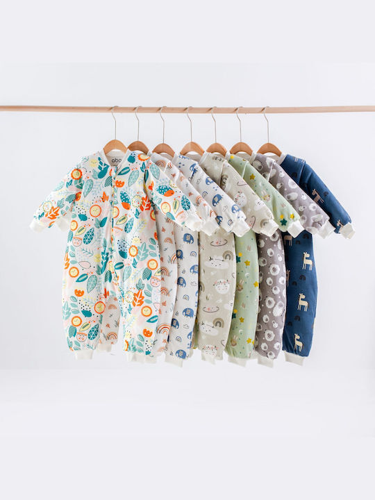 abo Winter Sleeping Bag with Feet 2.5 Tog Flowers