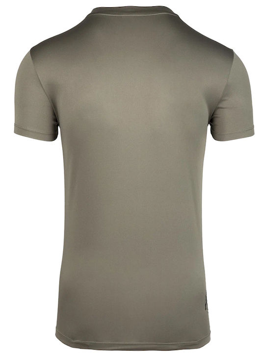 Αθλητικό T-shirt Χακί