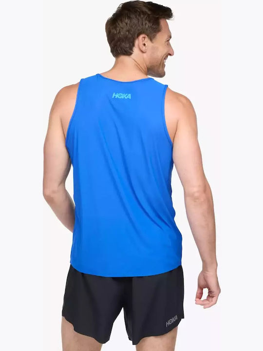 HOKA Airolite Run T-shirt Μπλε