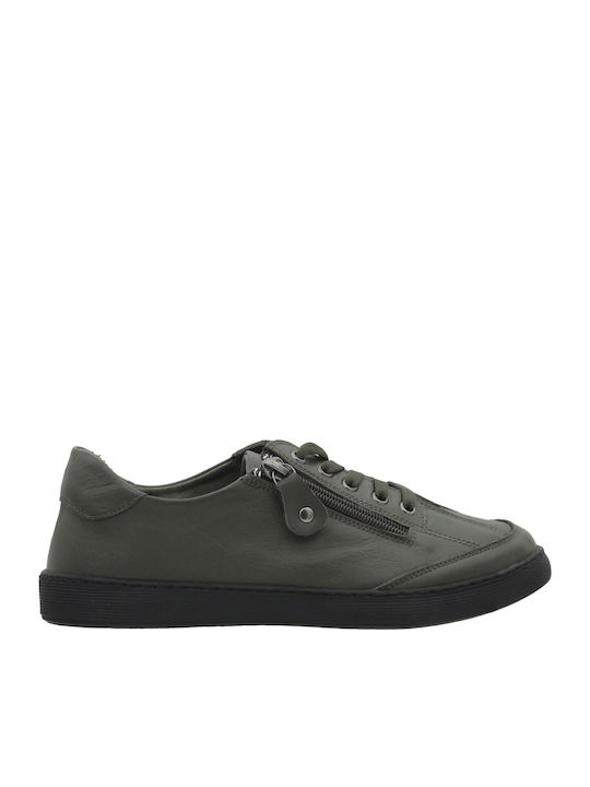 Γυναικεία Ανατομικά Sneakers Λαδί