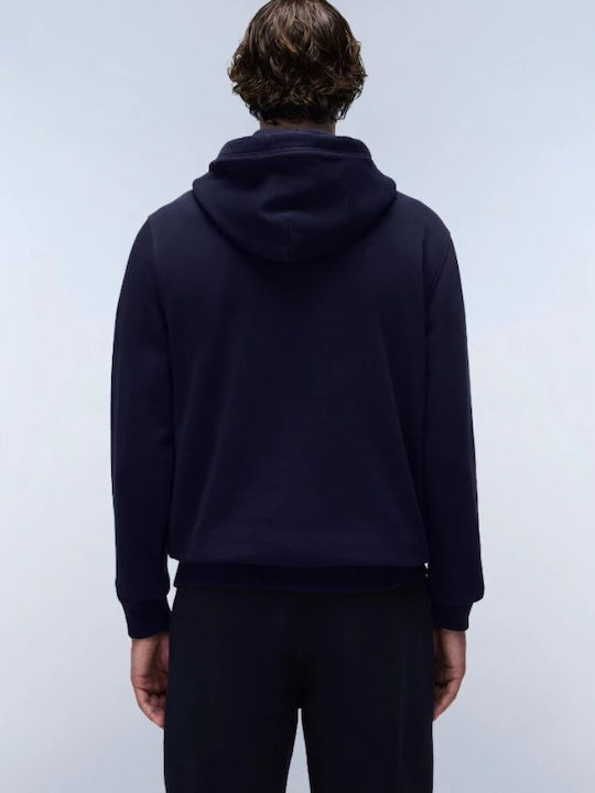 Napapijri Sweatshirt with Hood Navy Blue